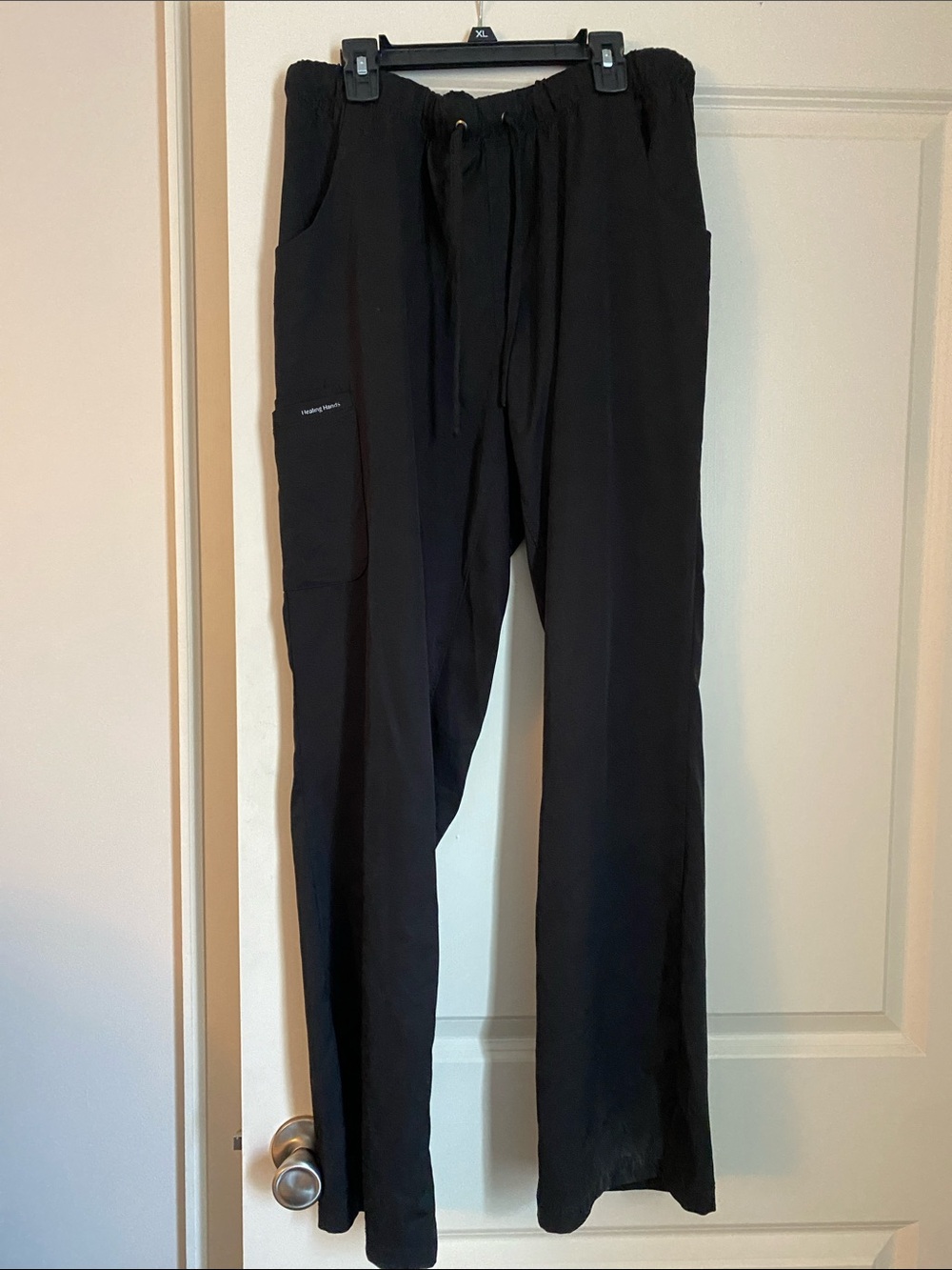 UPDATE: Healing Hands women’s black scrub pants AND SHIRT size M